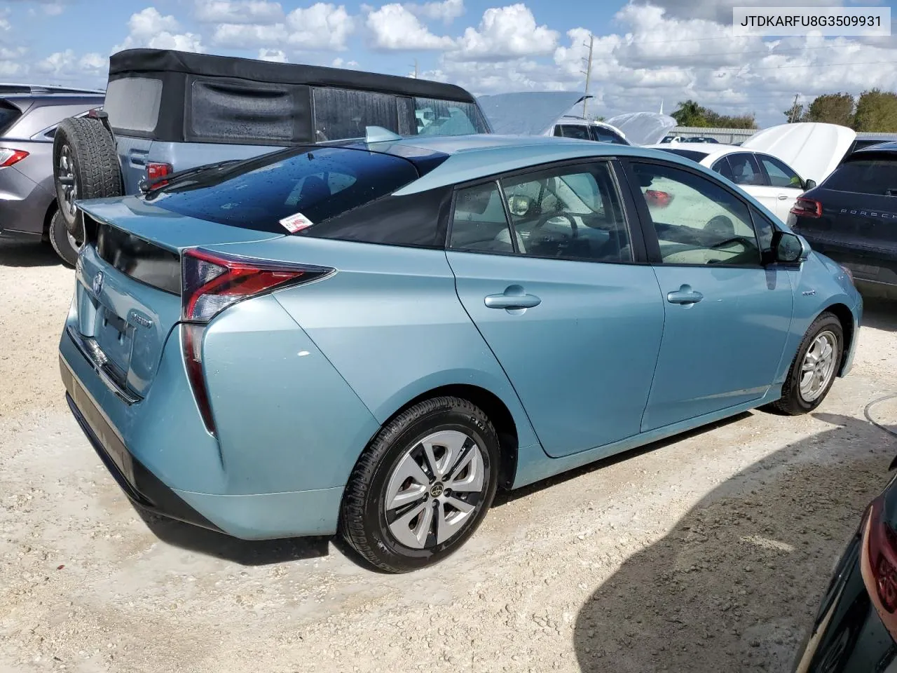 2016 Toyota Prius VIN: JTDKARFU8G3509931 Lot: 77544904