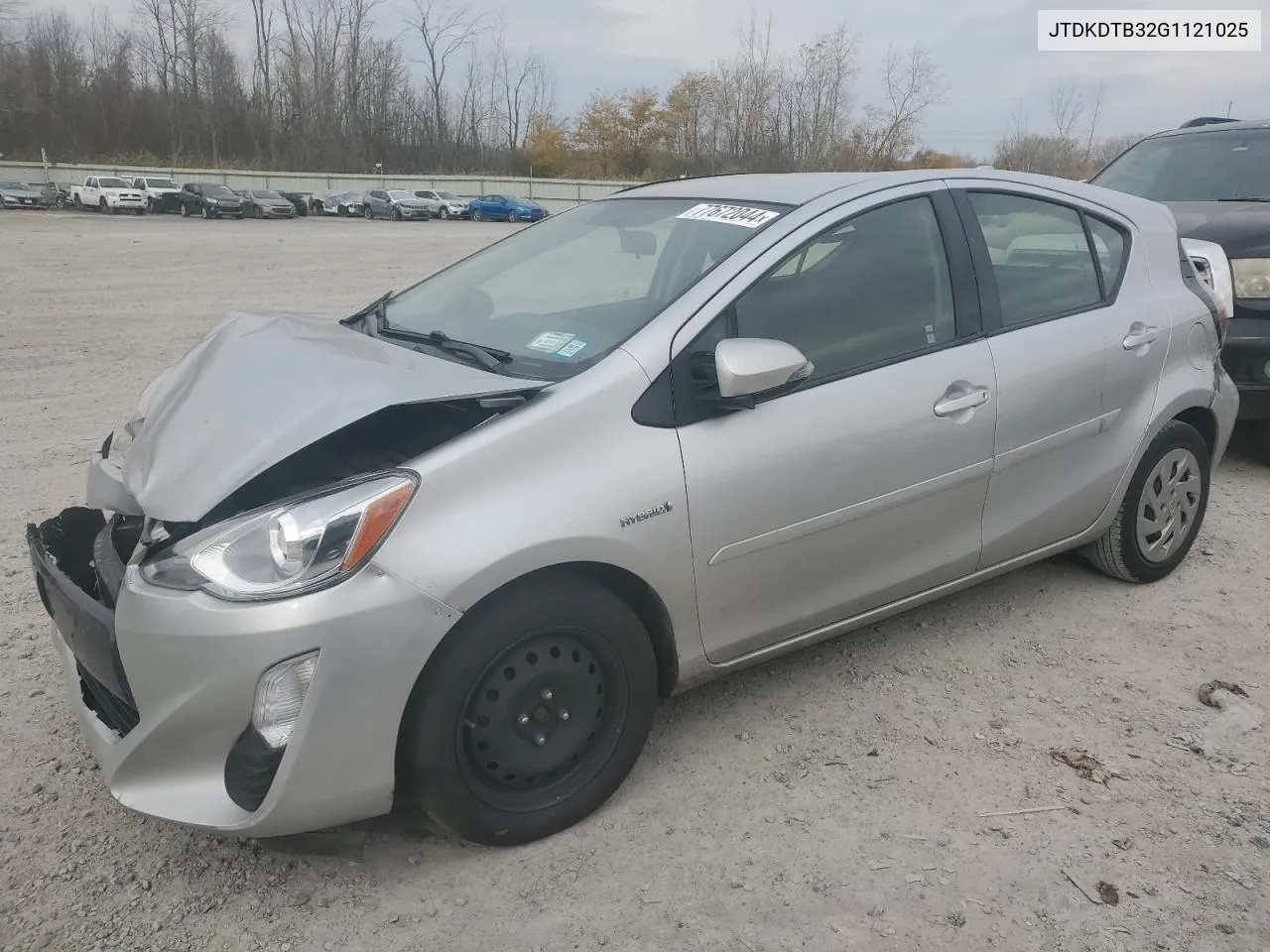 2016 Toyota Prius C VIN: JTDKDTB32G1121025 Lot: 77672044