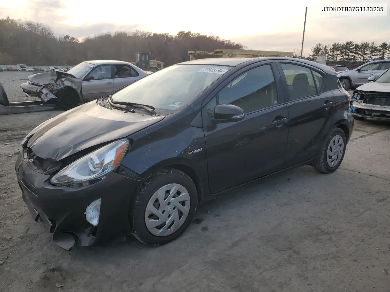 2016 Toyota Prius C VIN: JTDKDTB37G1133235 Lot: 77983764