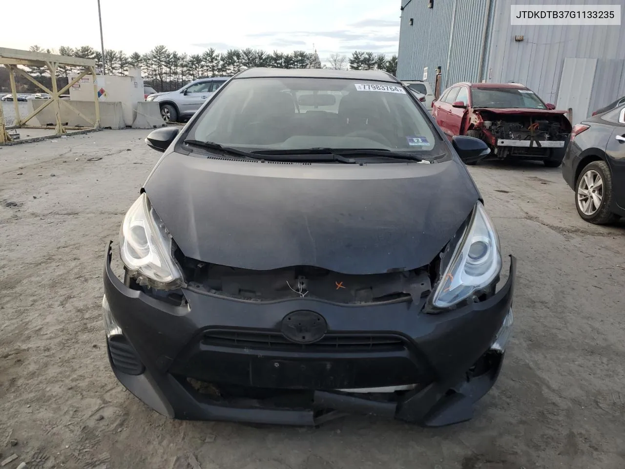 2016 Toyota Prius C VIN: JTDKDTB37G1133235 Lot: 77983764