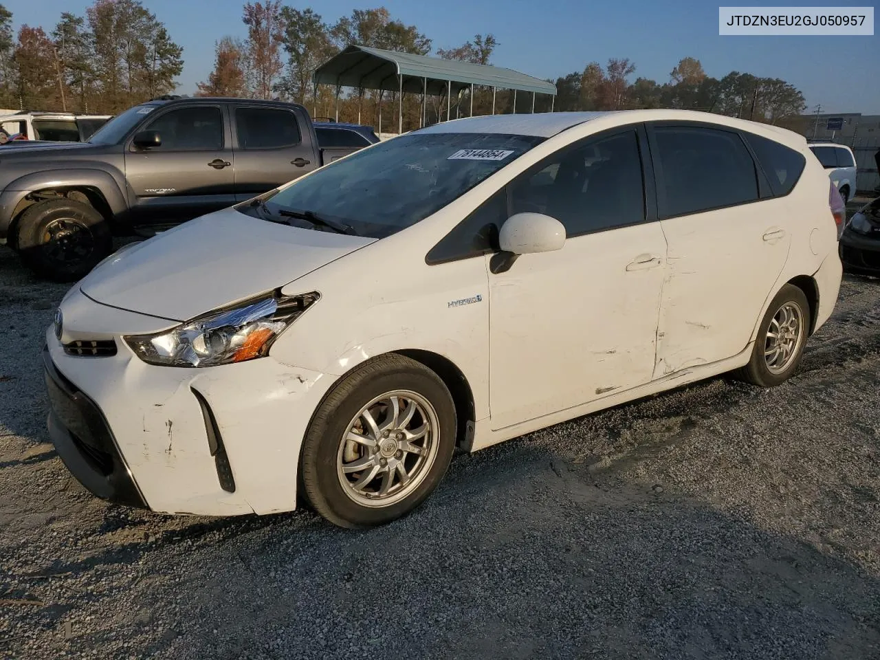 2016 Toyota Prius V VIN: JTDZN3EU2GJ050957 Lot: 78144864