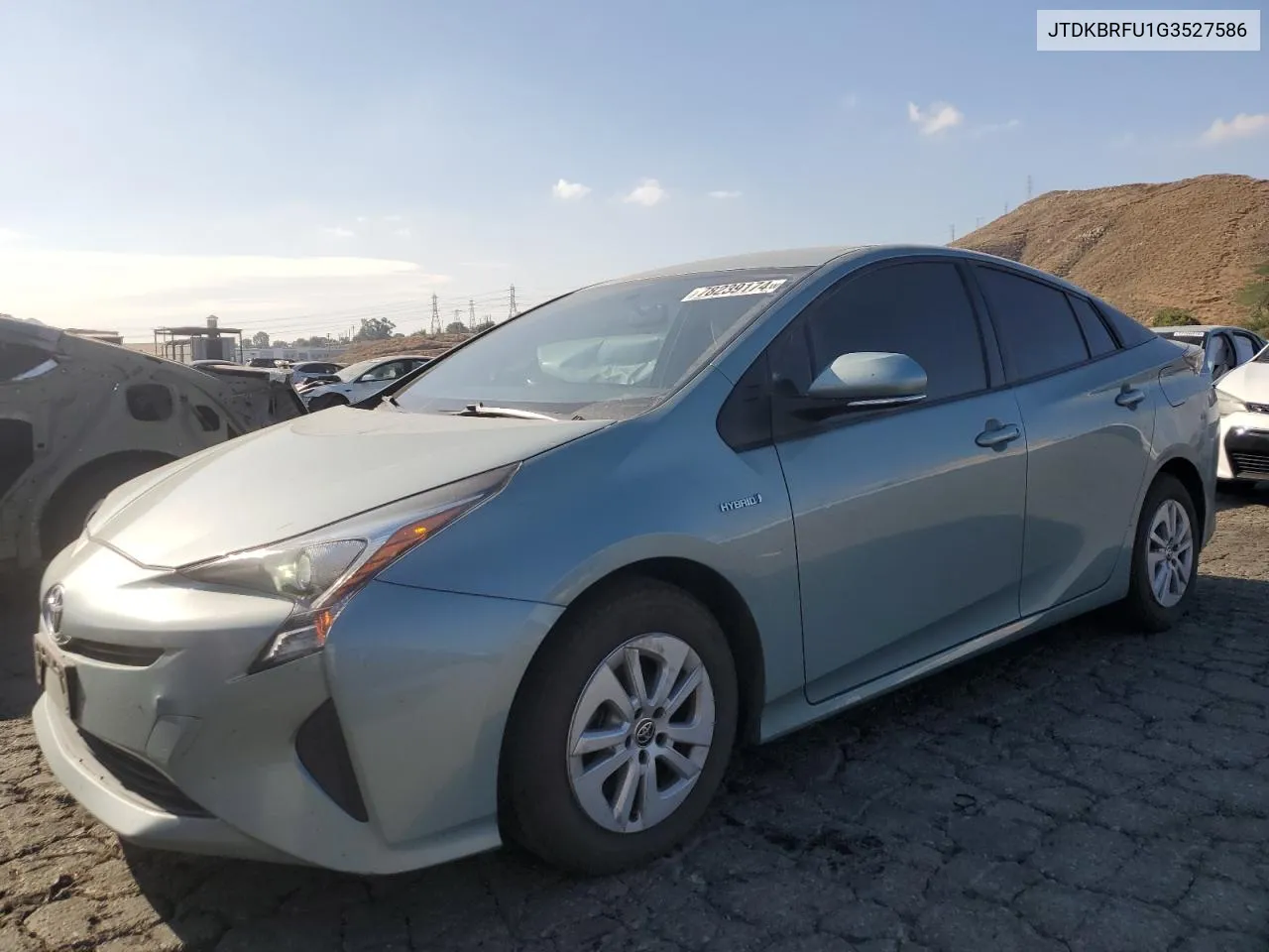 JTDKBRFU1G3527586 2016 Toyota Prius