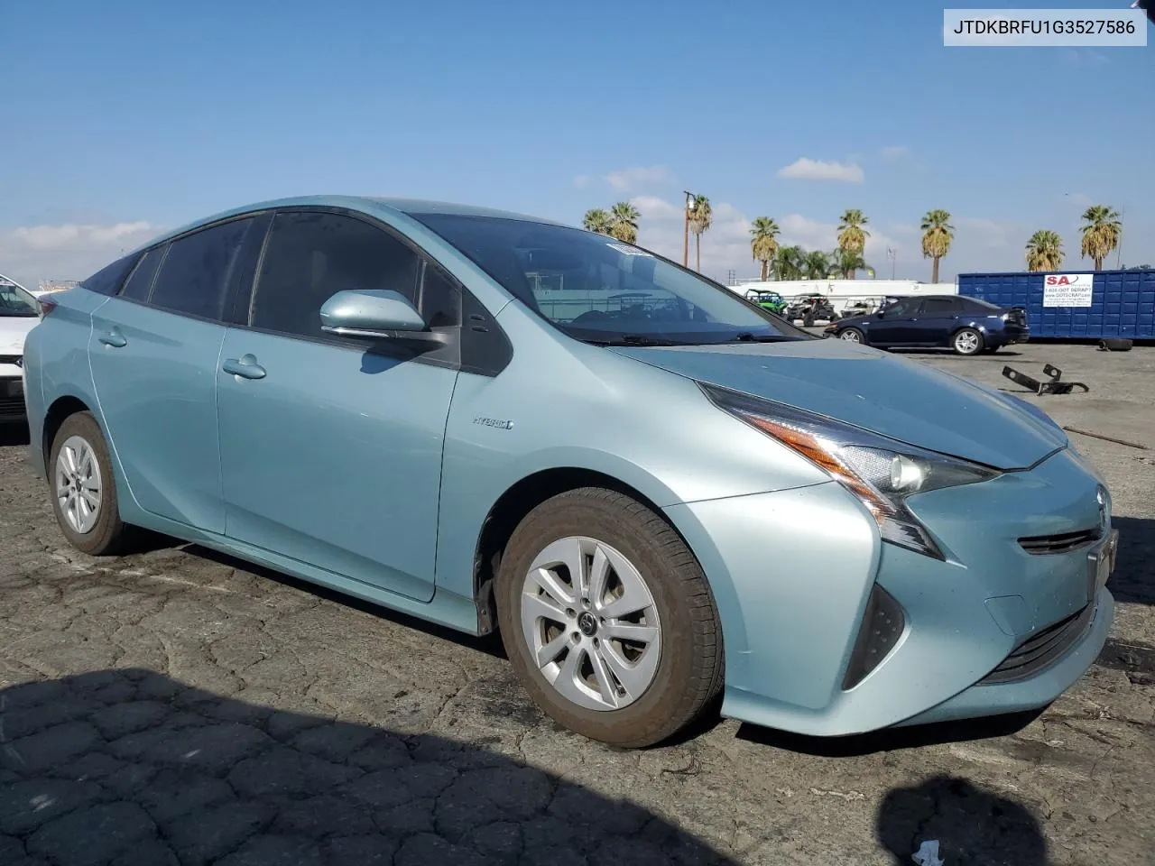 JTDKBRFU1G3527586 2016 Toyota Prius