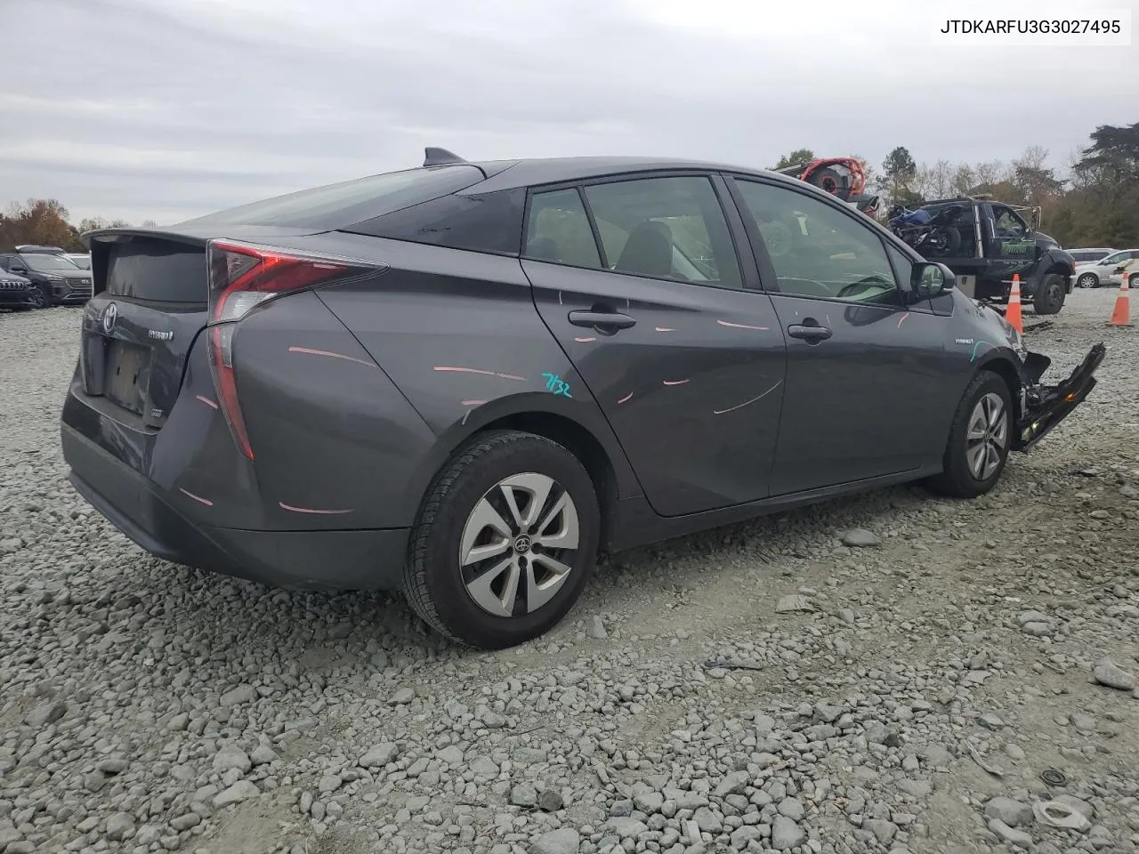 JTDKARFU3G3027495 2016 Toyota Prius