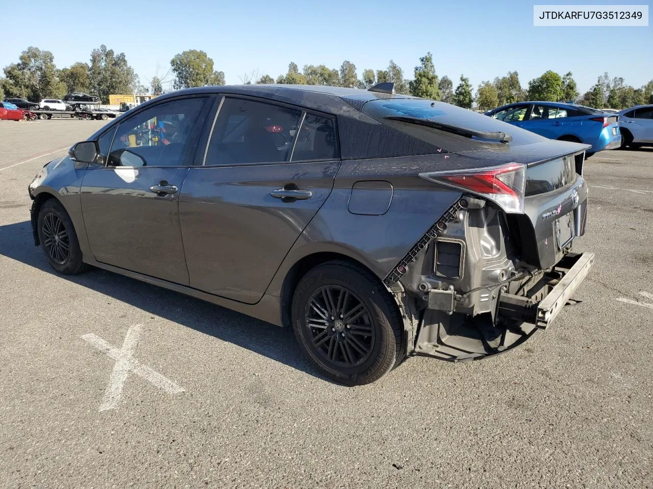 2016 Toyota Prius VIN: JTDKARFU7G3512349 Lot: 78871864