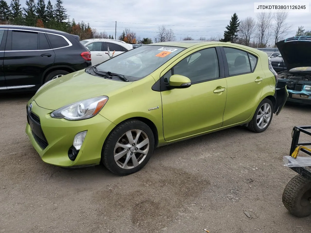 JTDKDTB38G1126245 2016 Toyota Prius C