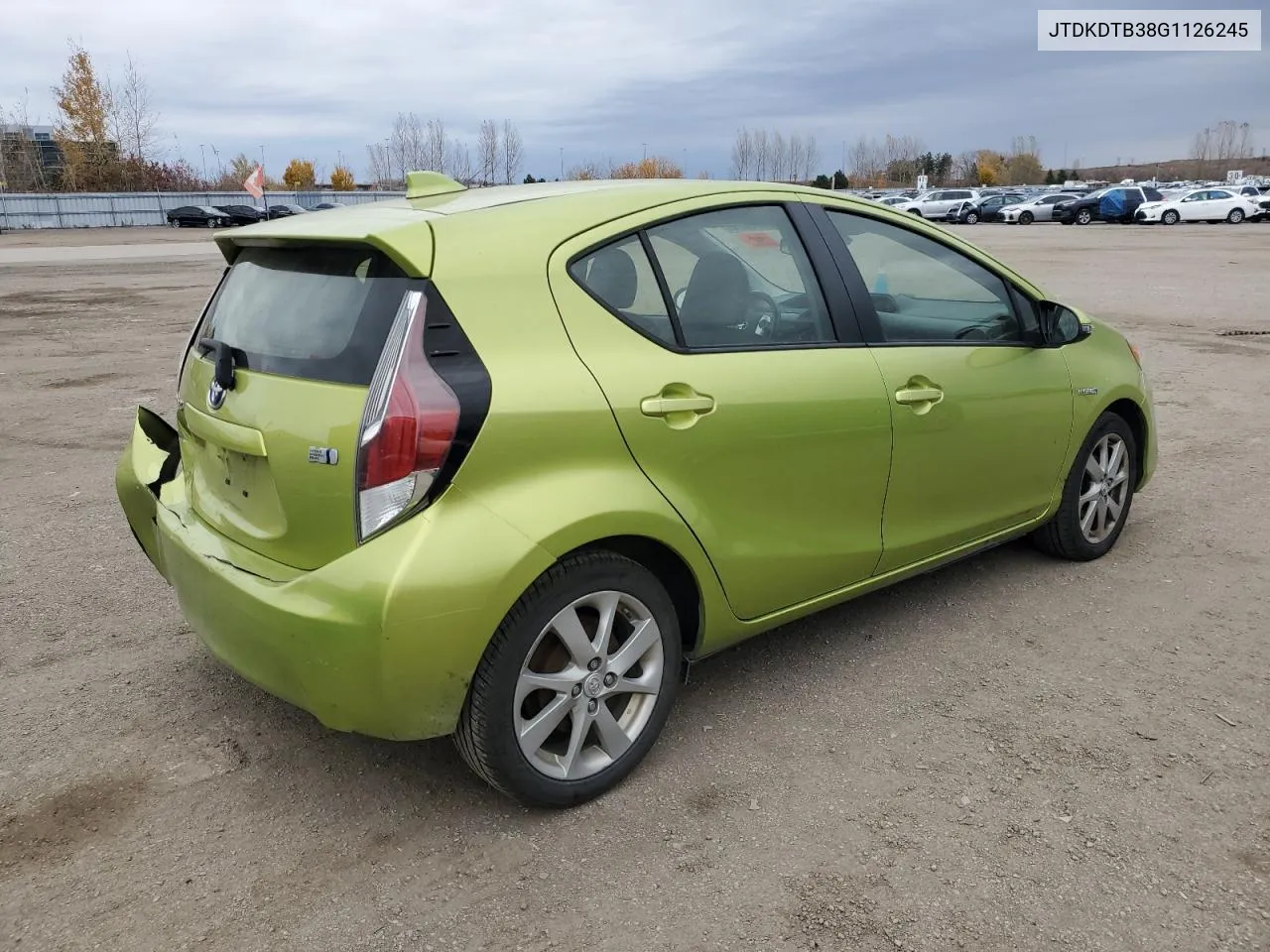 JTDKDTB38G1126245 2016 Toyota Prius C