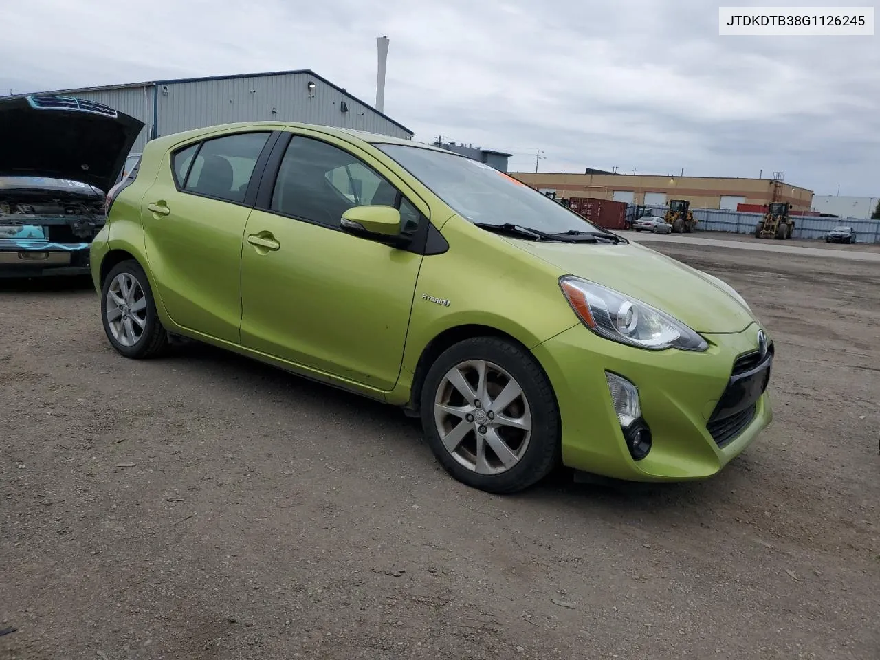 JTDKDTB38G1126245 2016 Toyota Prius C