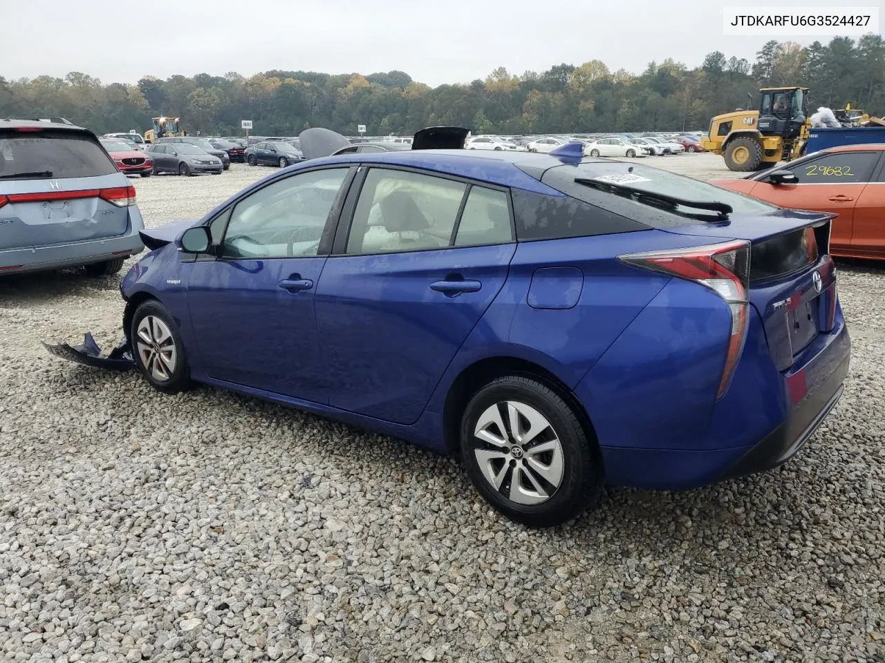 2016 Toyota Prius VIN: JTDKARFU6G3524427 Lot: 79429374