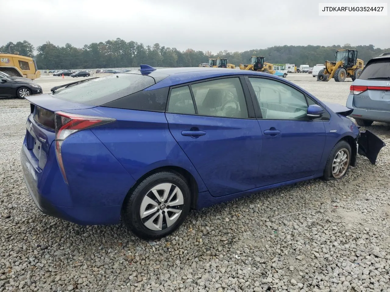 2016 Toyota Prius VIN: JTDKARFU6G3524427 Lot: 79429374