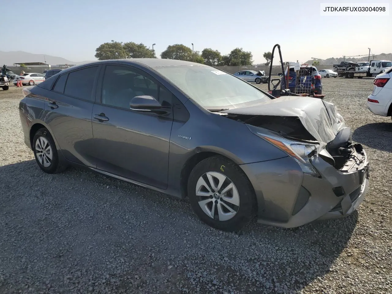 2016 Toyota Prius VIN: JTDKARFUXG3004098 Lot: 79673274