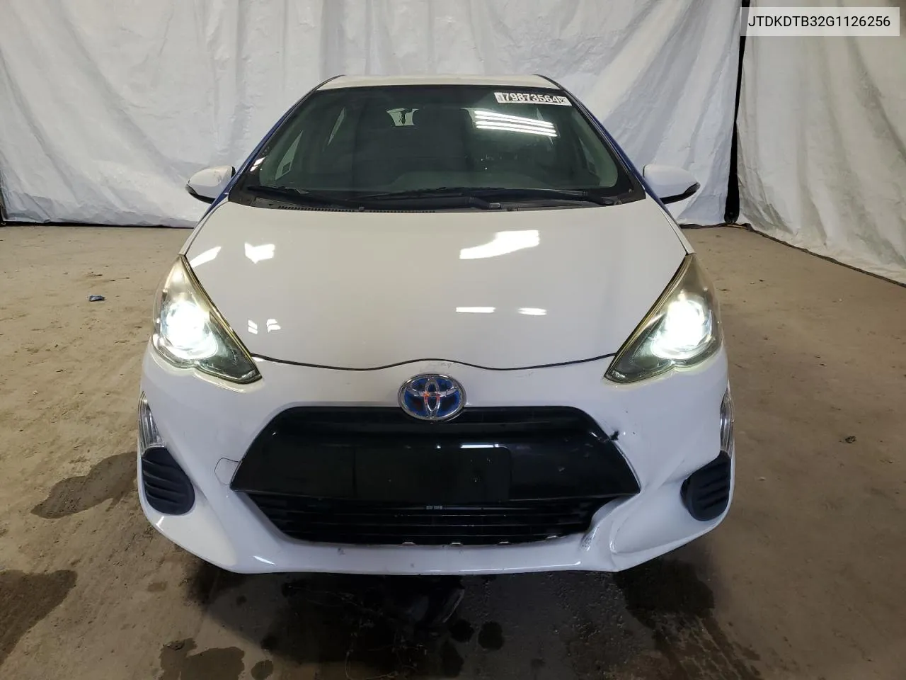 2016 Toyota Prius C VIN: JTDKDTB32G1126256 Lot: 79873564