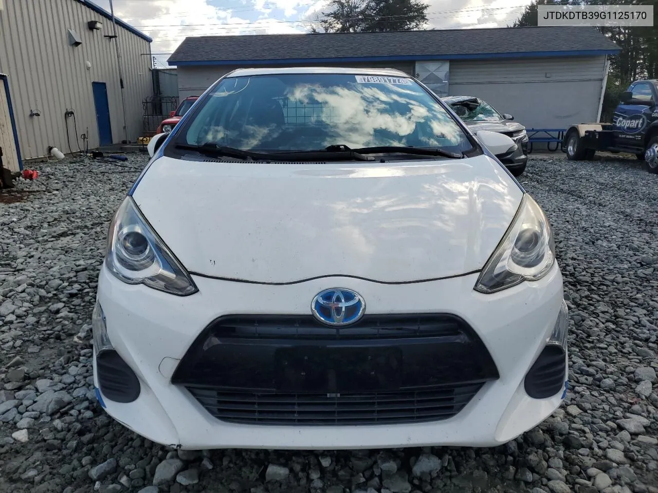 2016 Toyota Prius C VIN: JTDKDTB39G1125170 Lot: 79891774