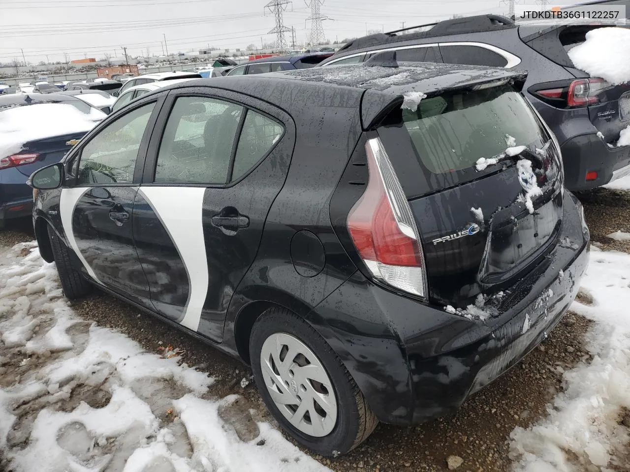 2016 Toyota Prius C VIN: JTDKDTB36G1122257 Lot: 79910364