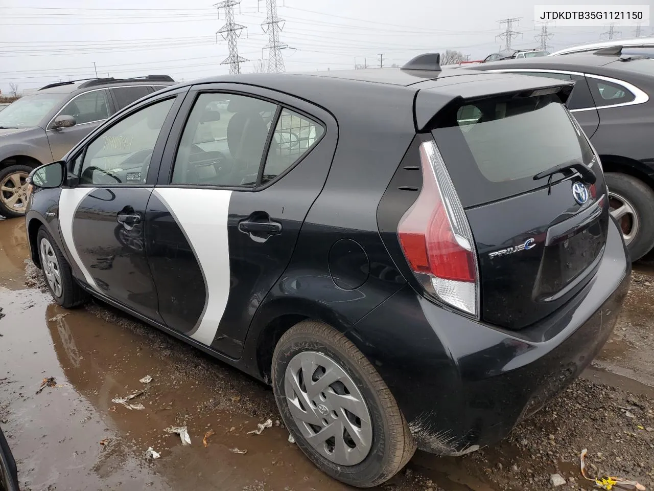 2016 Toyota Prius C VIN: JTDKDTB35G1121150 Lot: 79910394