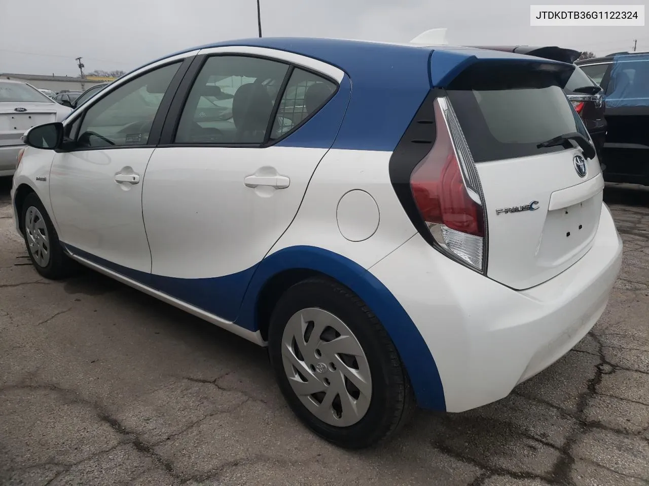 2016 Toyota Prius C VIN: JTDKDTB36G1122324 Lot: 79910404