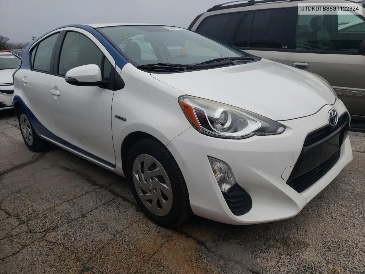 2016 Toyota Prius C VIN: JTDKDTB36G1122324 Lot: 79910404