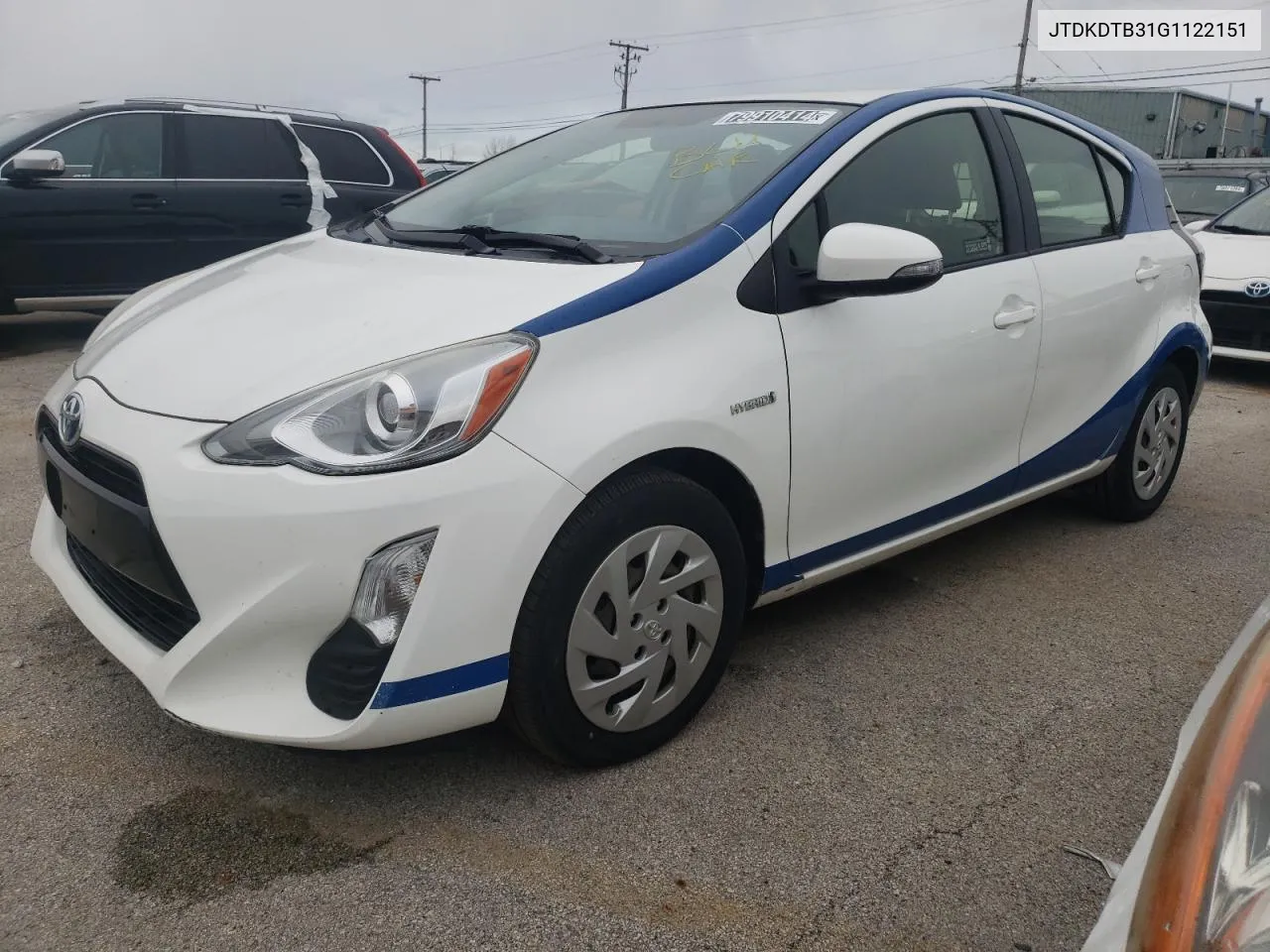 2016 Toyota Prius C VIN: JTDKDTB31G1122151 Lot: 79910414