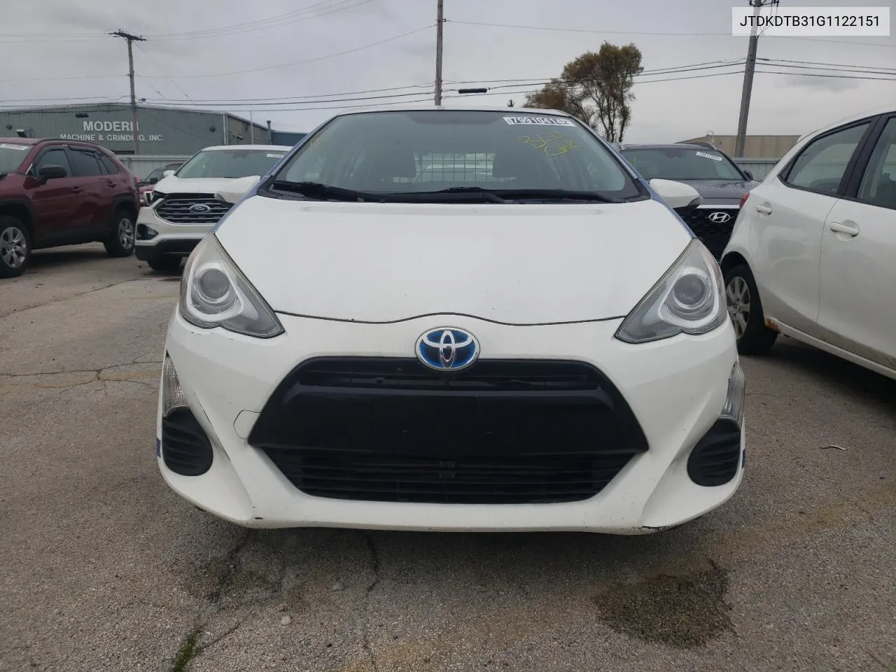 2016 Toyota Prius C VIN: JTDKDTB31G1122151 Lot: 79910414