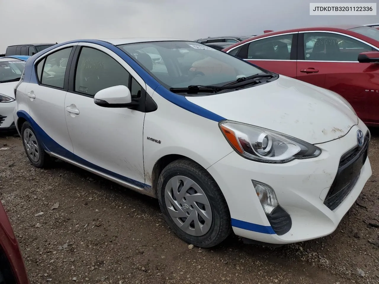 2016 Toyota Prius C VIN: JTDKDTB32G1122336 Lot: 79910424