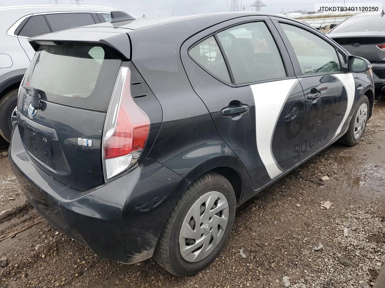 2016 Toyota Prius C VIN: JTDKDTB34G1120250 Lot: 79910454