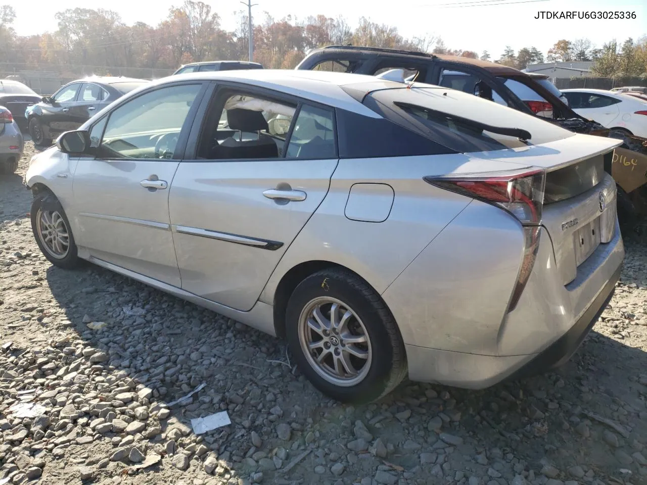 2016 Toyota Prius VIN: JTDKARFU6G3025336 Lot: 79994304