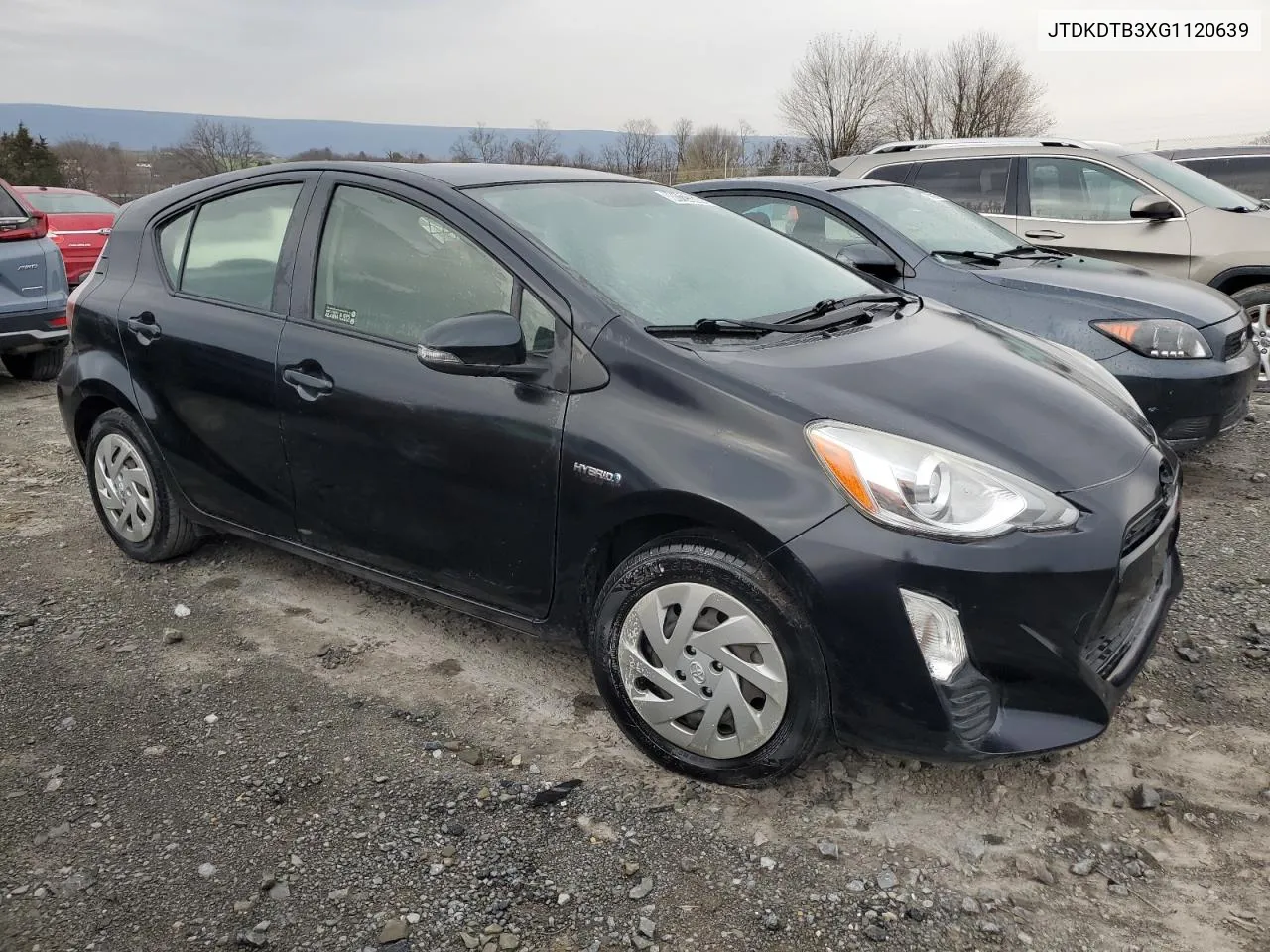 2016 Toyota Prius C VIN: JTDKDTB3XG1120639 Lot: 80123334