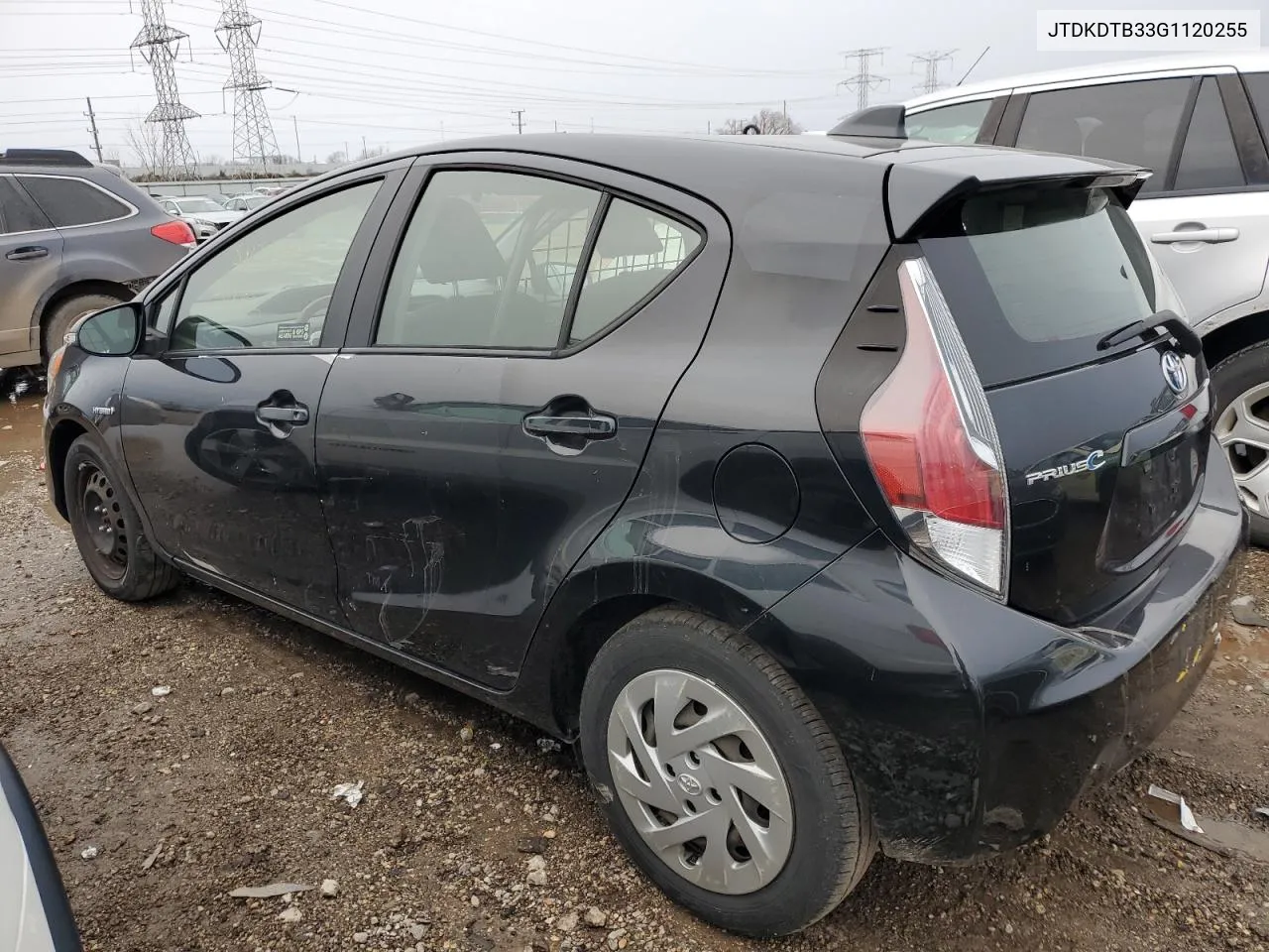 2016 Toyota Prius C VIN: JTDKDTB33G1120255 Lot: 80123354