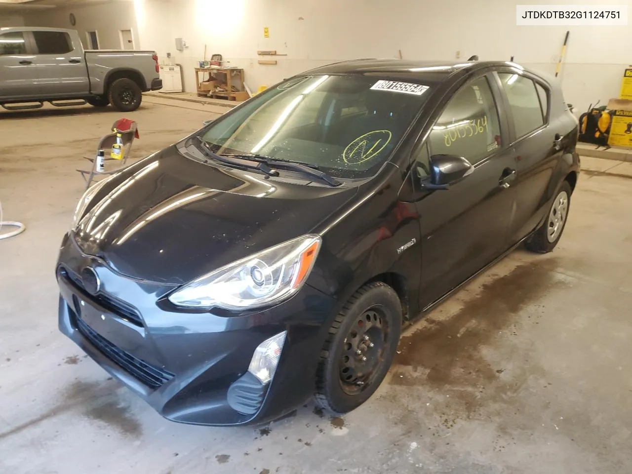 2016 Toyota Prius C VIN: JTDKDTB32G1124751 Lot: 80155564