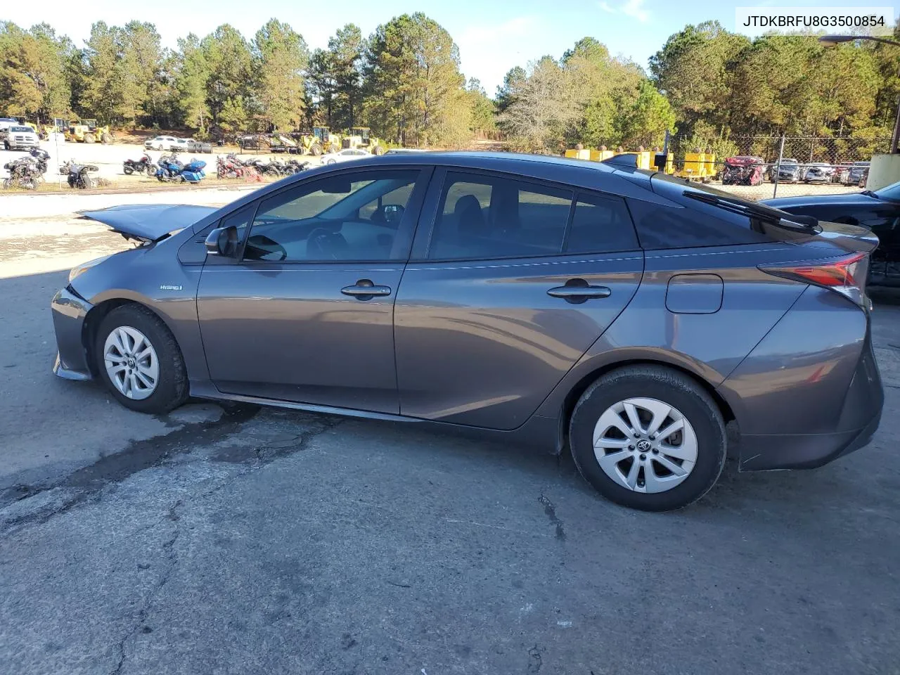 2016 Toyota Prius VIN: JTDKBRFU8G3500854 Lot: 80268564