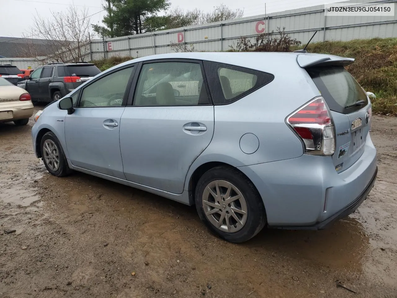 2016 Toyota Prius V VIN: JTDZN3EU9GJ054150 Lot: 80293334