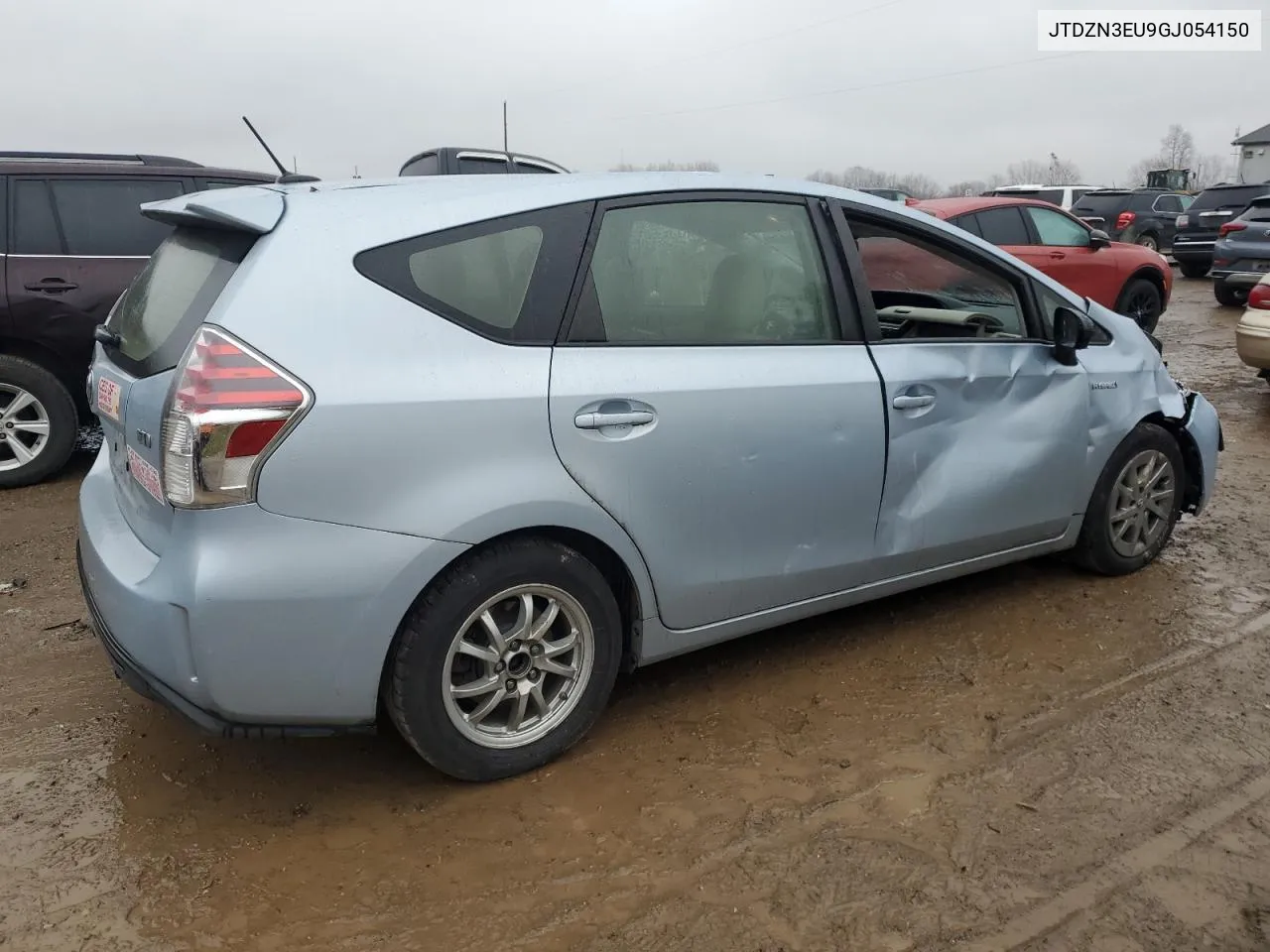 2016 Toyota Prius V VIN: JTDZN3EU9GJ054150 Lot: 80293334