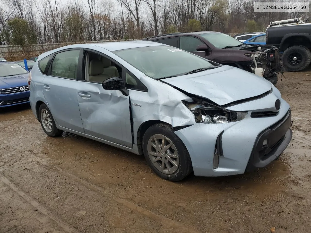 2016 Toyota Prius V VIN: JTDZN3EU9GJ054150 Lot: 80293334