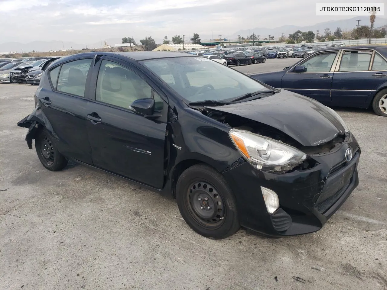 2016 Toyota Prius C VIN: JTDKDTB39G1120115 Lot: 80349904