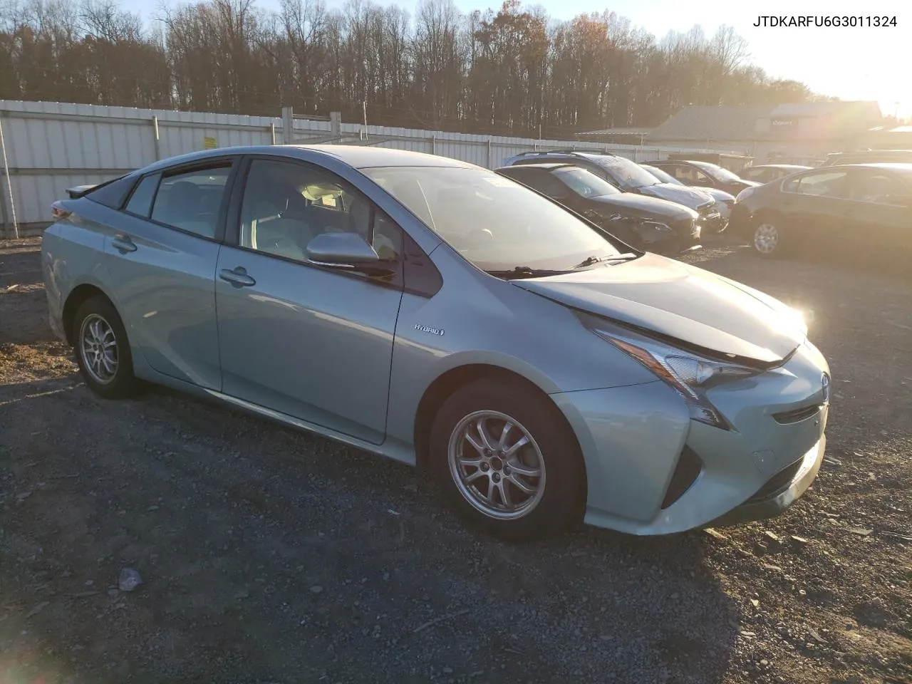 2016 Toyota Prius VIN: JTDKARFU6G3011324 Lot: 80373564