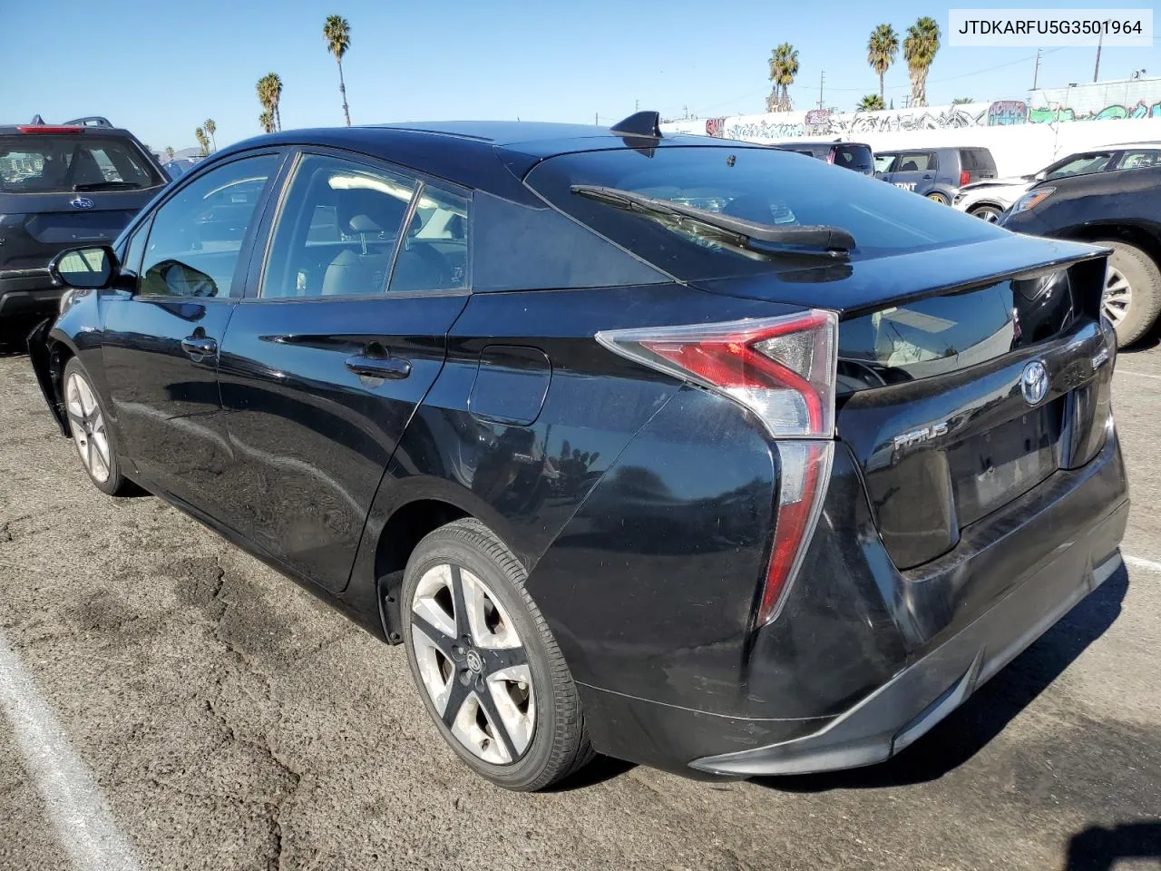 2016 Toyota Prius VIN: JTDKARFU5G3501964 Lot: 80524384