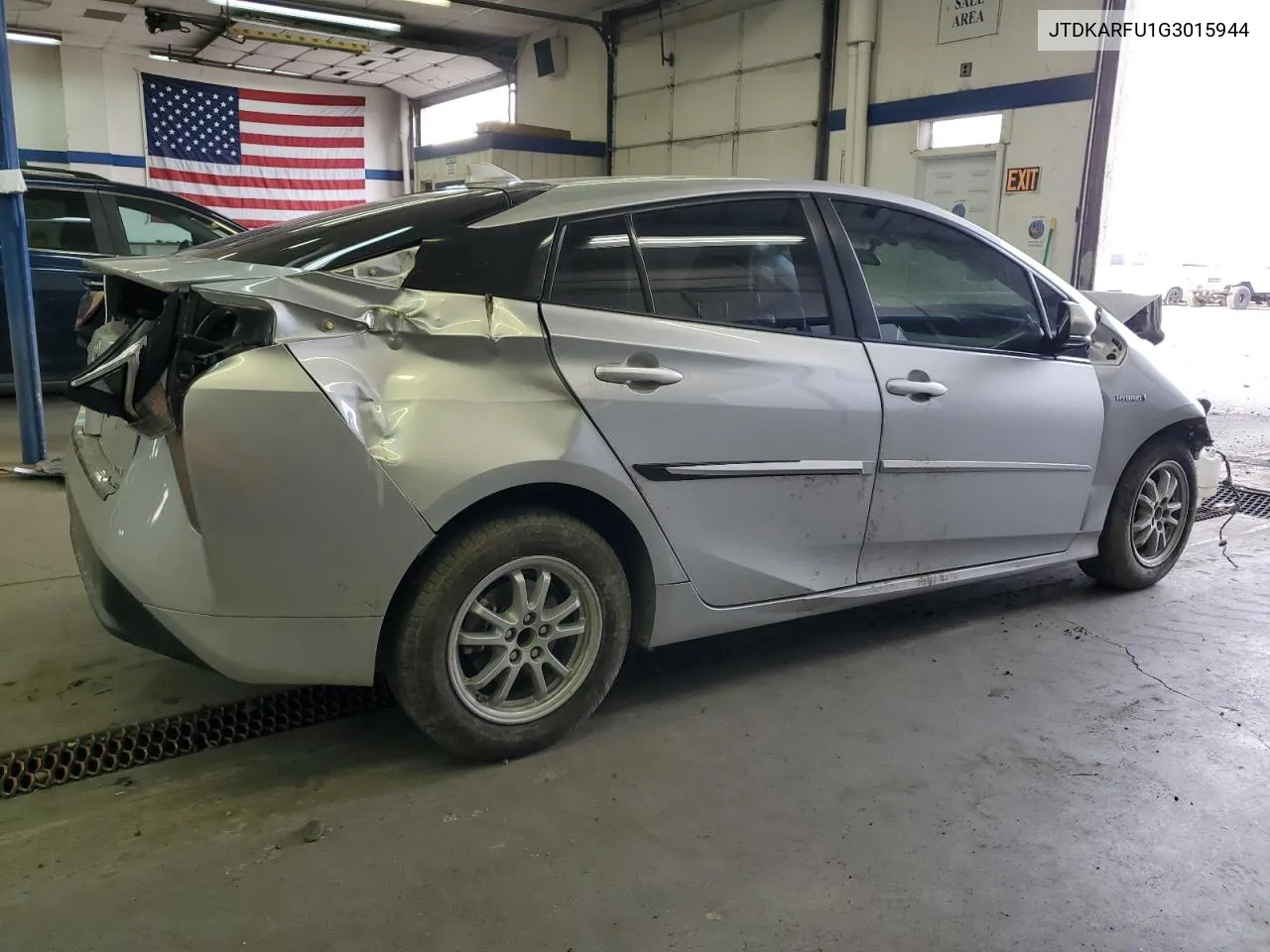 2016 Toyota Prius VIN: JTDKARFU1G3015944 Lot: 80875884