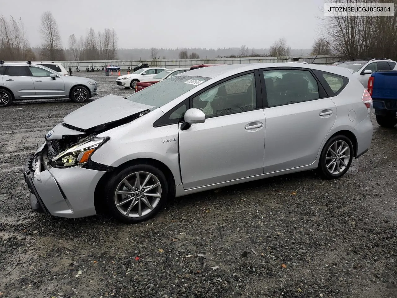 2016 Toyota Prius V VIN: JTDZN3EU0GJ055364 Lot: 81040564