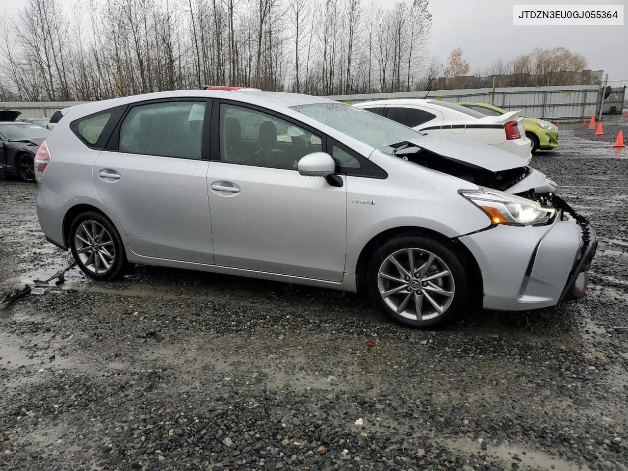 2016 Toyota Prius V VIN: JTDZN3EU0GJ055364 Lot: 81040564