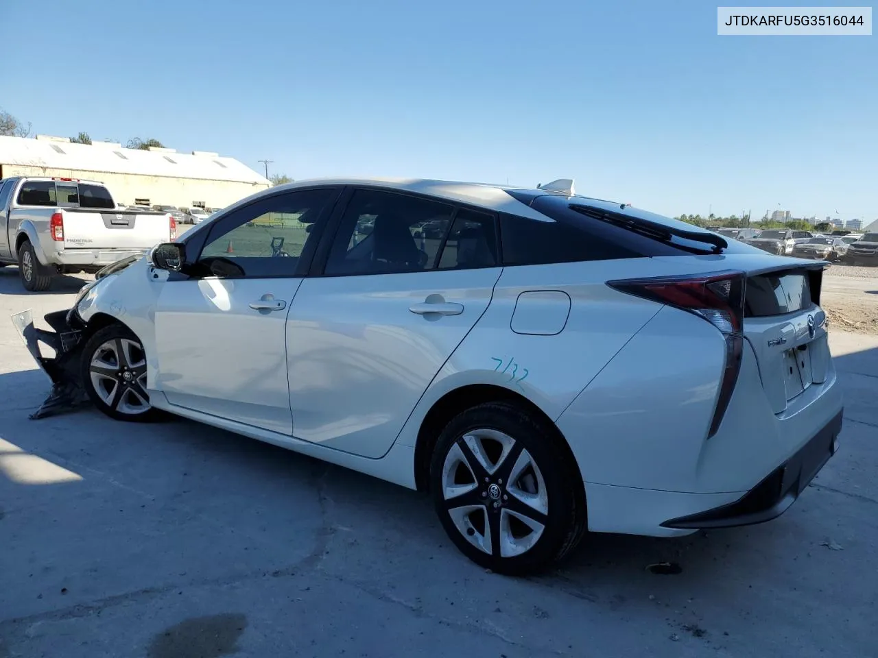 2016 Toyota Prius VIN: JTDKARFU5G3516044 Lot: 81638894