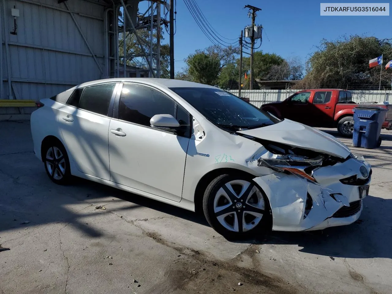 2016 Toyota Prius VIN: JTDKARFU5G3516044 Lot: 81638894