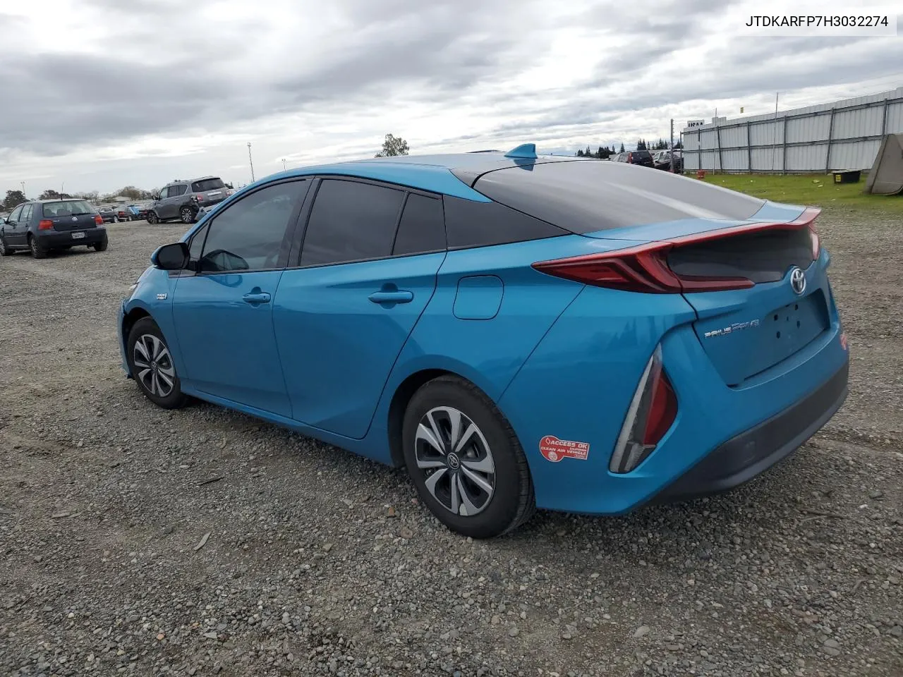 2017 Toyota Prius Prime VIN: JTDKARFP7H3032274 Lot: 45522644