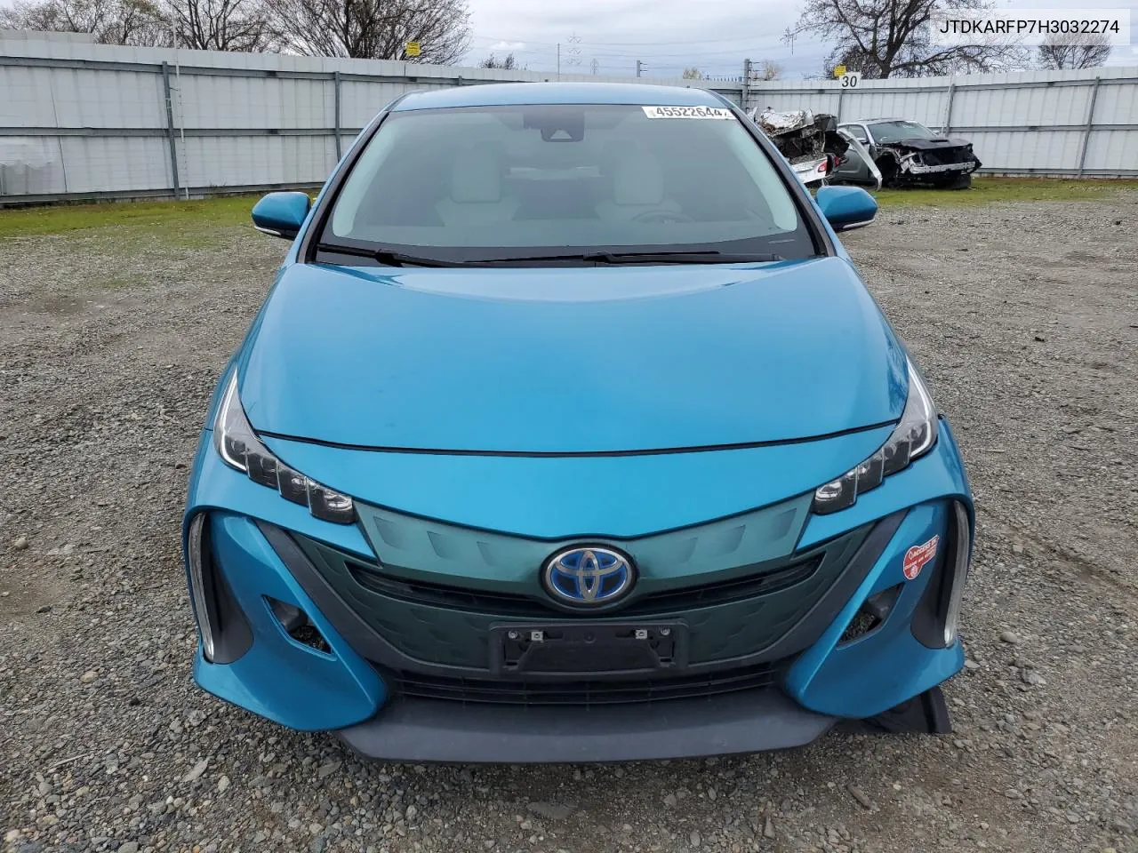 2017 Toyota Prius Prime VIN: JTDKARFP7H3032274 Lot: 45522644