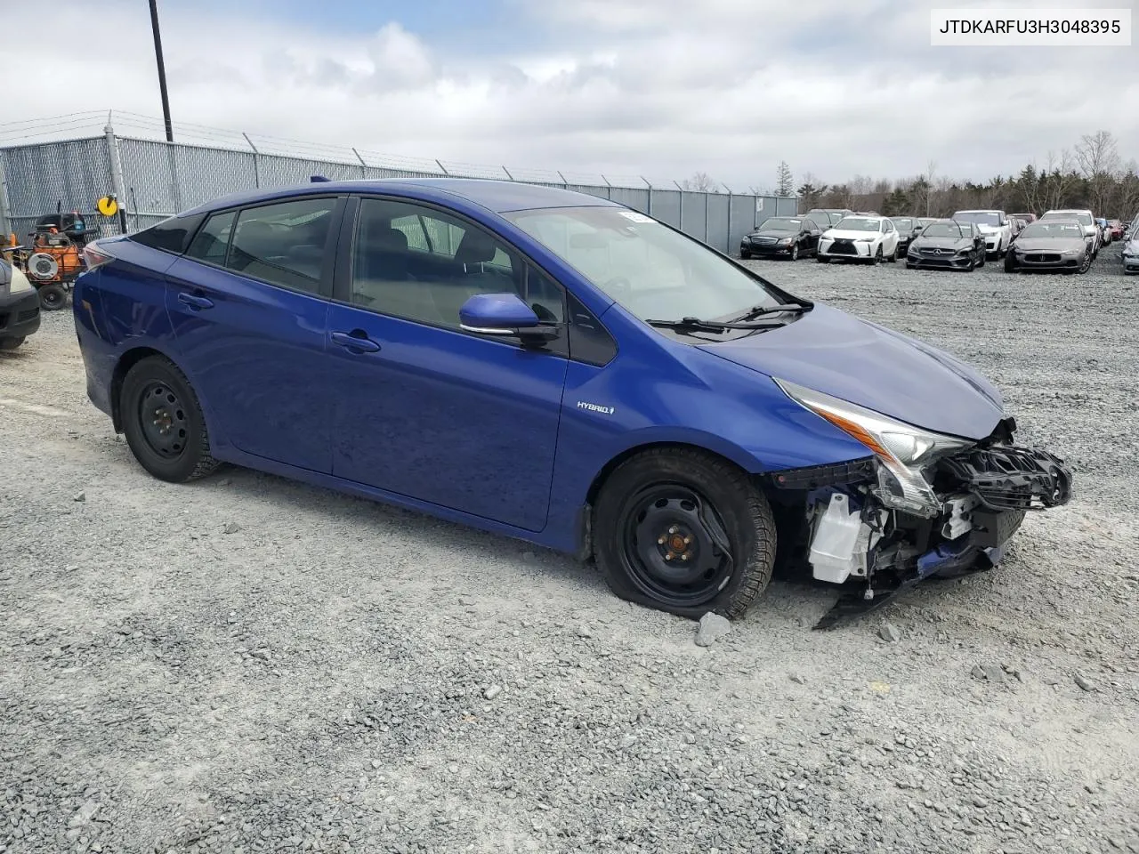 JTDKARFU3H3048395 2017 Toyota Prius