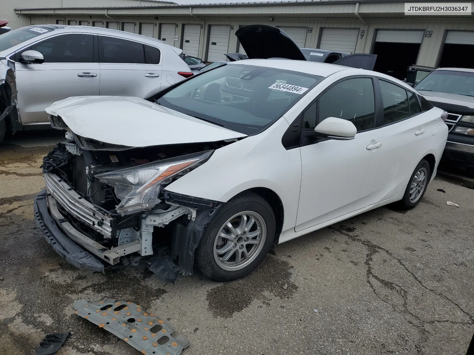 JTDKBRFU2H3036347 2017 Toyota Prius