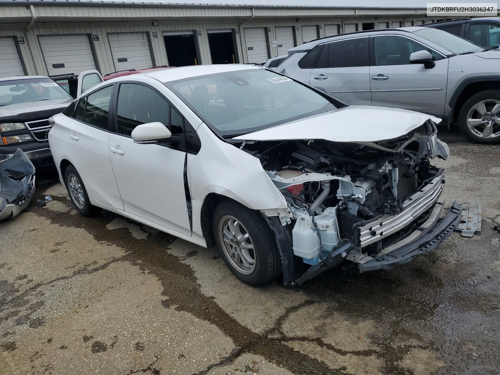 2017 Toyota Prius VIN: JTDKBRFU2H3036347 Lot: 56344894