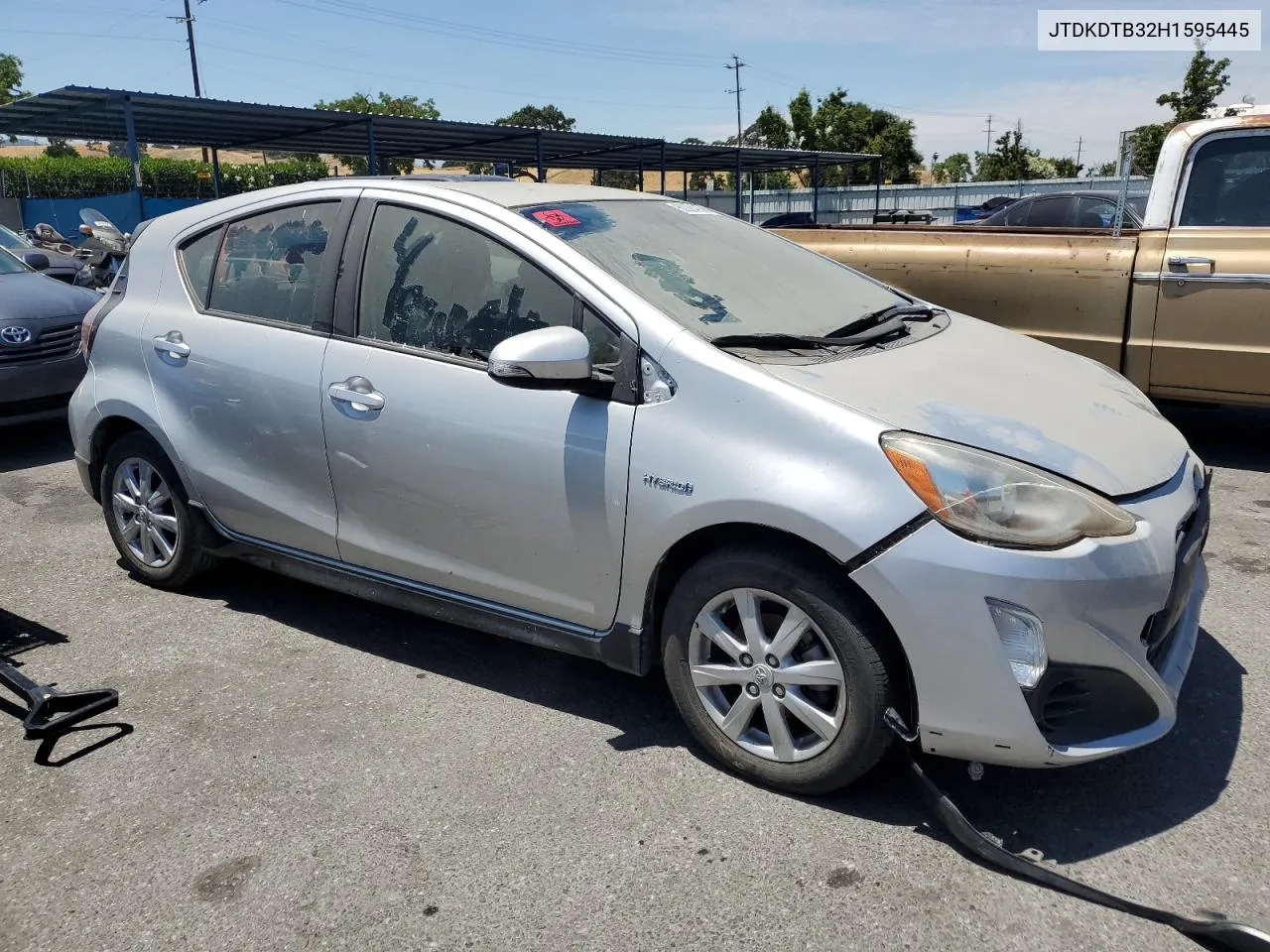 2017 Toyota Prius C VIN: JTDKDTB32H1595445 Lot: 60084994