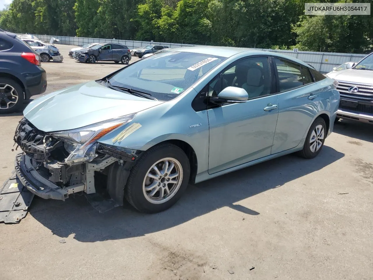 2017 Toyota Prius VIN: JTDKARFU6H3054417 Lot: 60294804