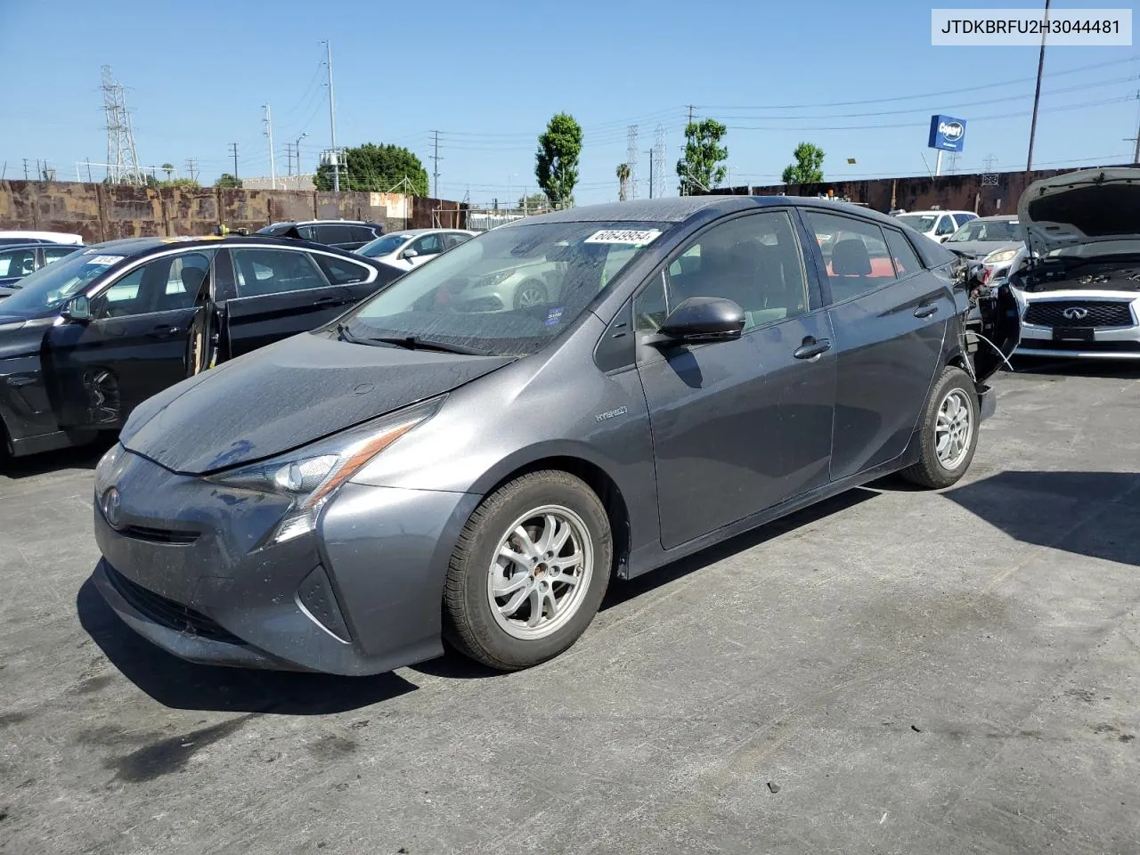 JTDKBRFU2H3044481 2017 Toyota Prius