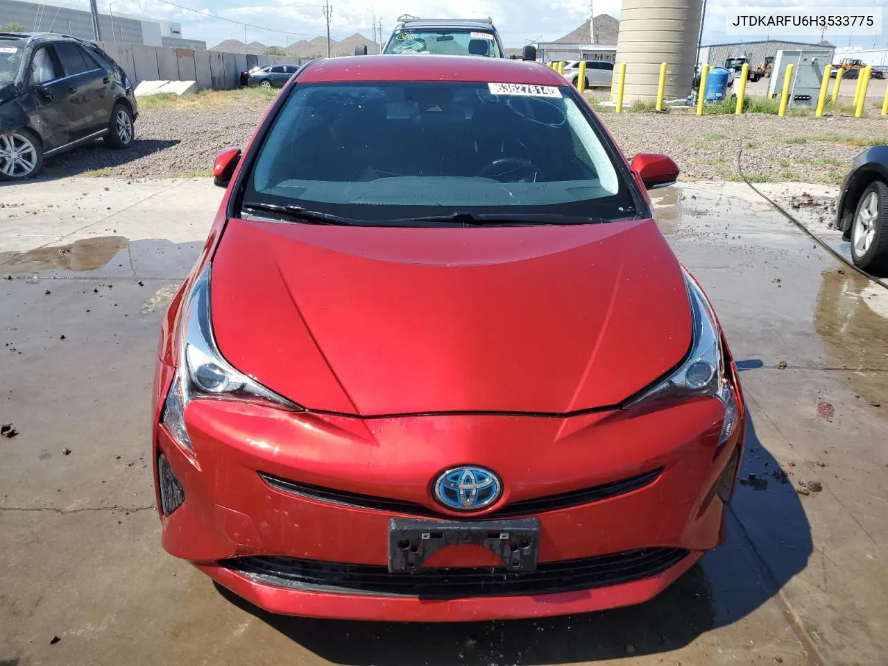 2017 Toyota Prius VIN: JTDKARFU6H3533775 Lot: 63627814